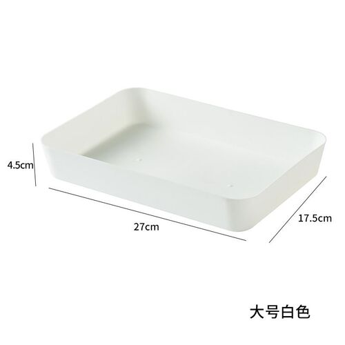 Desktop Organizer Box Kitchen Storage Box Multipurpose Plast