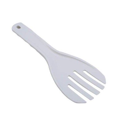 White Rice Paddle Plastic Meal Spoon Non Stick Kitchen