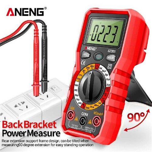 2000 Counts Smart Digital Multimeter Resistance Capacitance