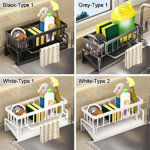 Portable Kitchen Storage Rack Useful ABS Self-draining Sink