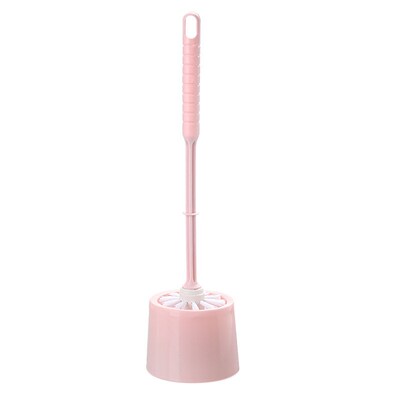 Toilet Bowl Brush and Holder Set Compact Tool Deep Cleaning