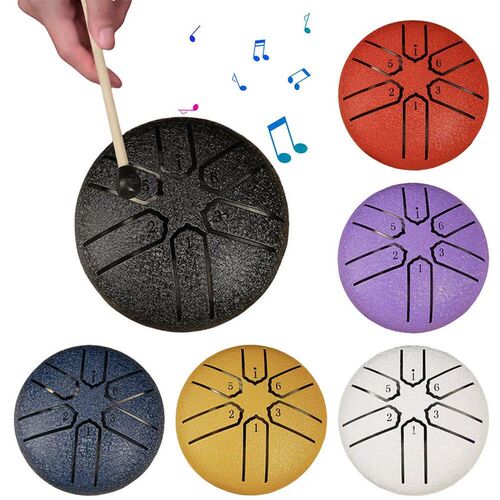 3 Inches 6 Notes Rain Drum for Outside Rain Drum Instrument