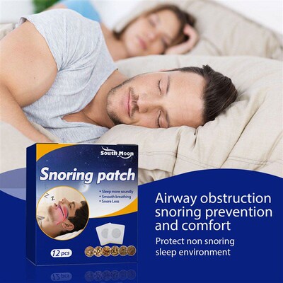 Snoring prevention patch, sleeping ventilation nasal patch