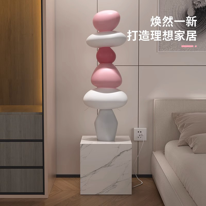 石来运转大型落地摆件客厅电视柜沙发旁高级感装饰品卧室床头夜灯,家居饰品,落地摆件,淘宝优惠券,粉丝福利购,淘宝优惠卷