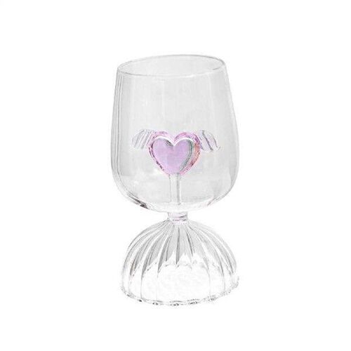 Clear Drinking Cup Cocktail Glass Martini Goblet Cup for