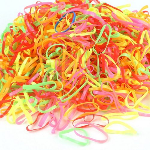 2023 New Random Mixed Child Baby Hair Holders Rubber Bands E