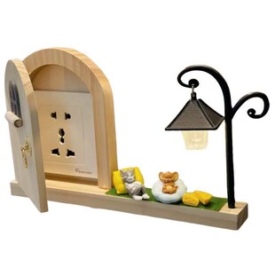 实木开关贴墙贴保护插座装饰面板家用防触电罩按钮遮挡遮丑防脏