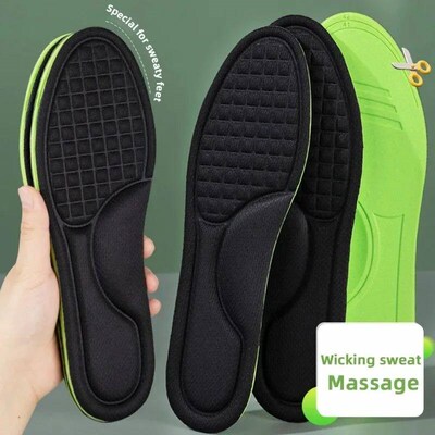 12/2pcs Soft Memory Foam Orthopedic Insoles Deodorizing Inso