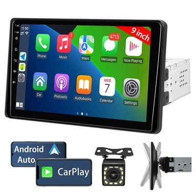 New 9 Inch Car Stereo HD Touch Screen Single Din Car Radio S