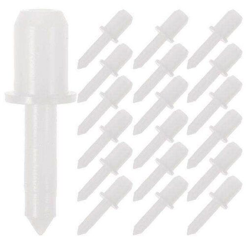 60 Pcs Shutter Staple Repair Repair Plantation Kit Plastic T