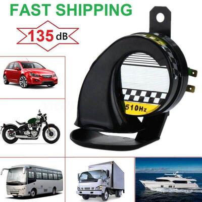 12V 130dB Snail Air Horn Waterproof Snail Air Horn Motorcycl