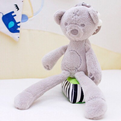 cute Baby Crib Stroller Toy Rabbit Bunny Bear Soft Plush inf