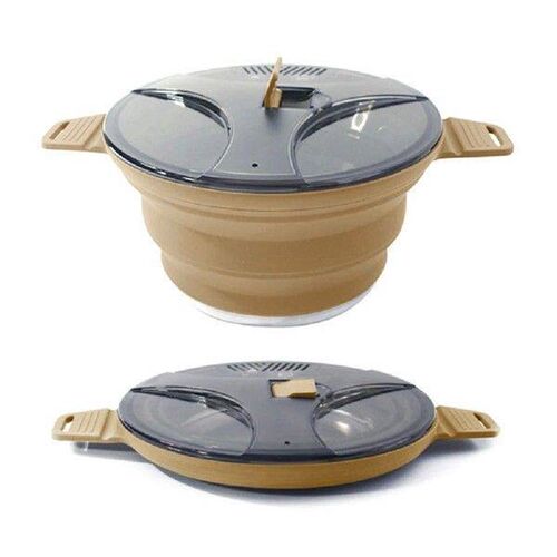 Portable Camping Cooking Pot Heat Resistant Camping Pot
