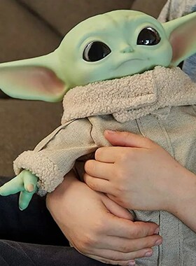 28cm Baby Yoda Action Figure Toy Action Figure Plush Yoda Ma
