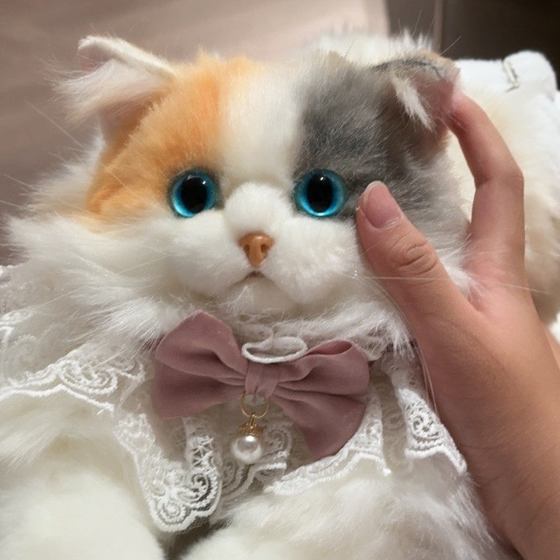 网红三花猫毛绒背包玩偶送女友