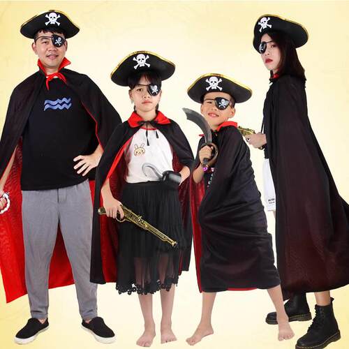 Halloween childrens costumes Boys and girls Pirate Knife ey