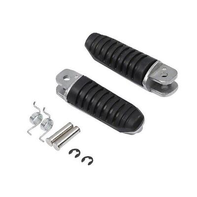 2x Foot Rests Foot Pegs Anti Slip Electric Bike Front