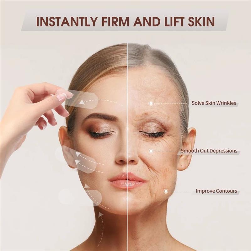 80Pcs Face Lifting Invisible Stickers Neck Eye Double Chin L图片