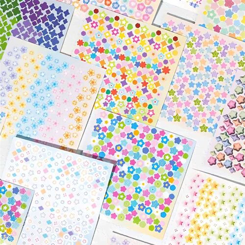 Starstorm 24 Sheet Holographic & Matte Mini Sticker Book 8x8