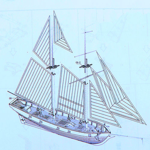 00 Wooden Kit DIY Assembling Building Kits Ship Model Wooden
