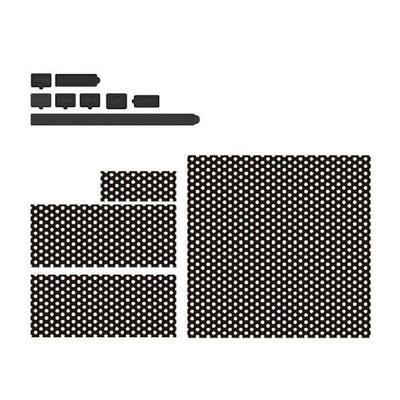 Silicone+Anti-Dust+Mesh+with+Dust+Pulgs+Dustproof+Net