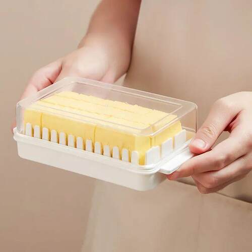 Butter cutting box butter cutter refrigerator crisper contai