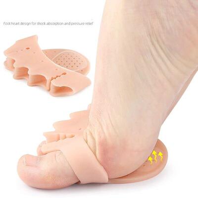 Forefoot Pad Five-hole Sole Toe Separator Shock Absorption M
