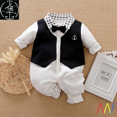 0-24M Baby Boy Romper Kids Summer Spring Newborn Clothes New