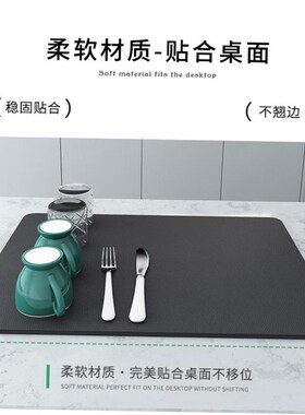 Silicone Waterproof Placemat Table Mat Heat Insulation Anti