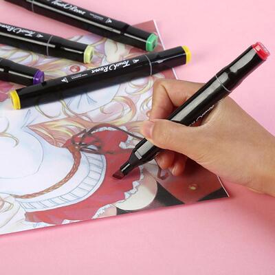 Marker pen 100 color suit animation cartoon 48 color touch a