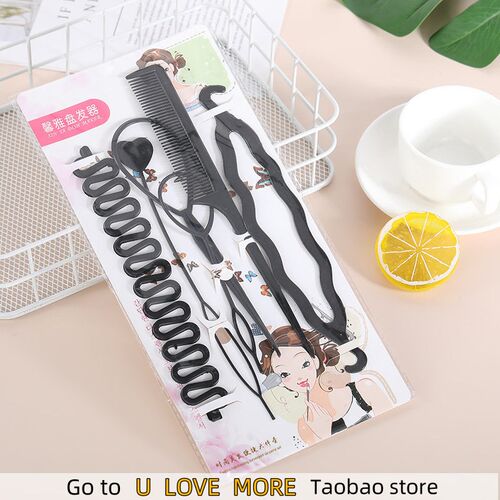 6Pcs Hair Braiding Tool DIY Hair Design Styling Tool Kit Upd
