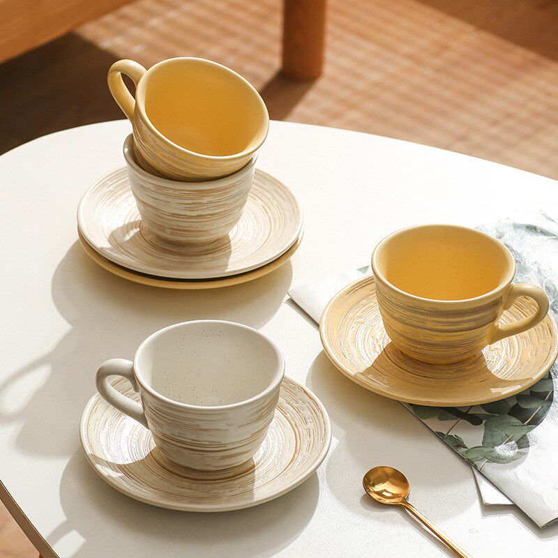 Breakfast ceramic mug afternoon tea coffee cup milk tea cup图片