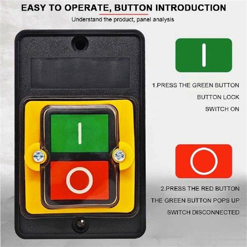 Machine Drill Motor Switch Waterproof Motor On-Off Start