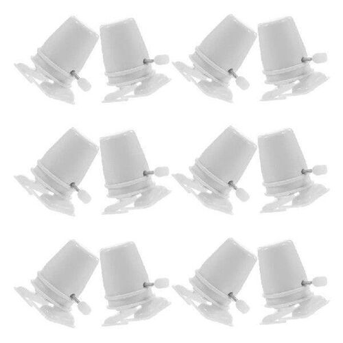 12 Pcs Cwork Robot Robots Plastic Movement Vintage Mini