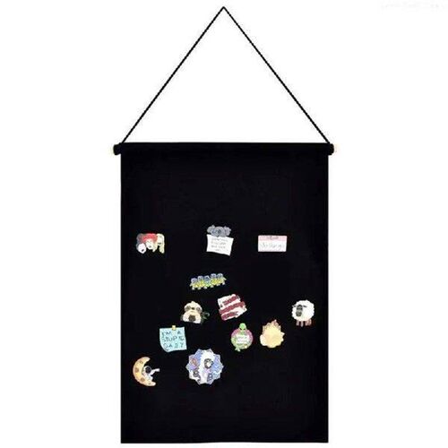 Pin Display Pennant Canvas Brooch Badge Wall Hanging