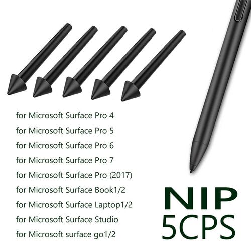 5pcs 2H Touch Screen Pen Spare Nibs for Microsoft Surface Pr