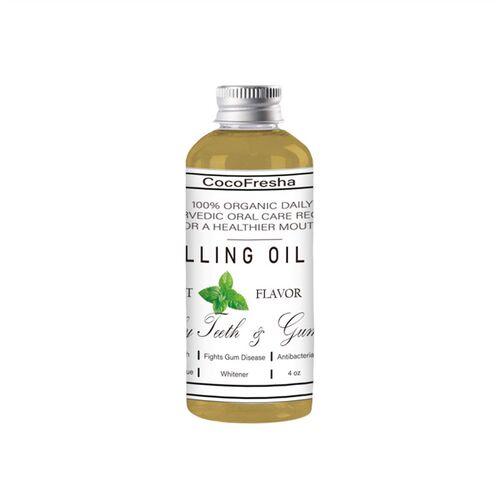 Coconut Mint Mouthwash Gentle herbal ingredients for fresh a
