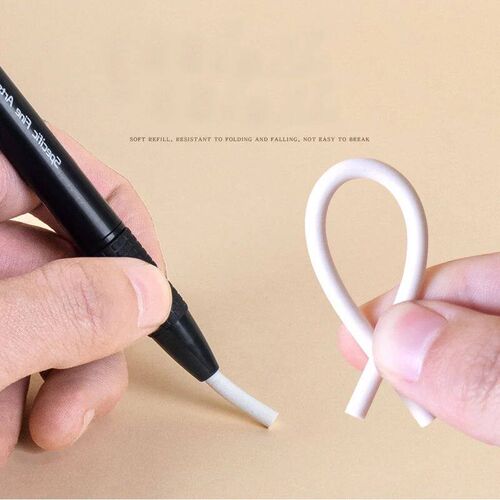 3.8MM Eraser Pen 6 Retractable Eraser Refill Sketch Highligh