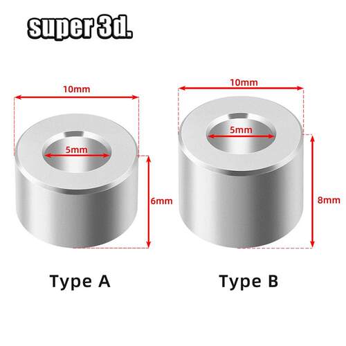 10/20pcs 3D Printer Parts Openbuilds Aluum Spacer V-slot Iso