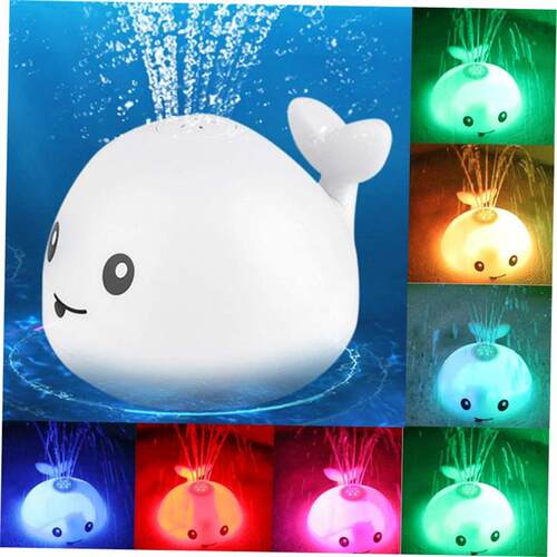 Creativity Baby Children Whale Electric Induction Sprinkler1