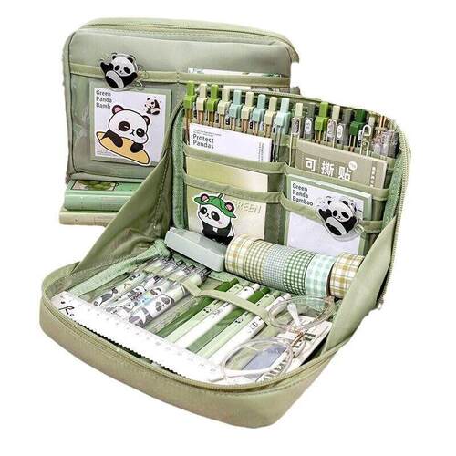 Korea Cute Pencil Cases for Girls Pencilcase Waterproof Canv