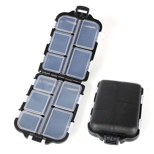 1pc 1-8 Compartments Storage Box Carp Fishing Tackle Boxes S