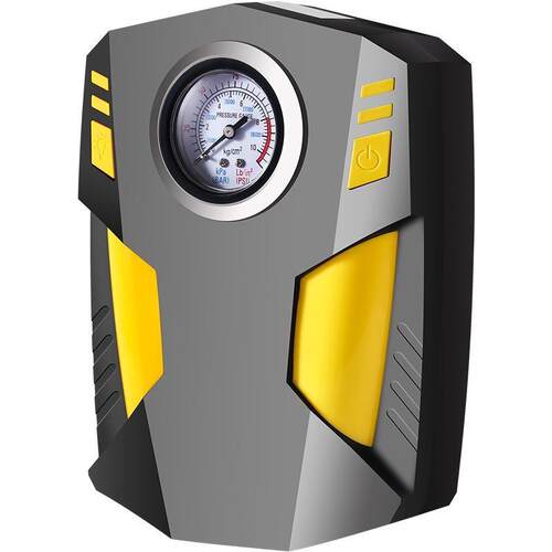 12V portable car air compressor digital tire infator pump