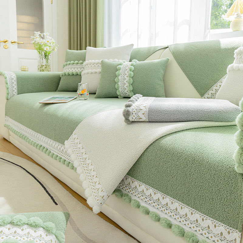 法式奶油风沙发垫冬202新款四季通用皮沙发罩毛绒靠背巾坐垫子,居家布艺,沙发垫,淘宝优惠券,粉丝福利购,淘宝优惠卷