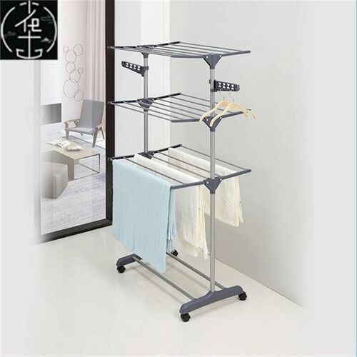 clothes drying rack folding laundry garment dryer hanger