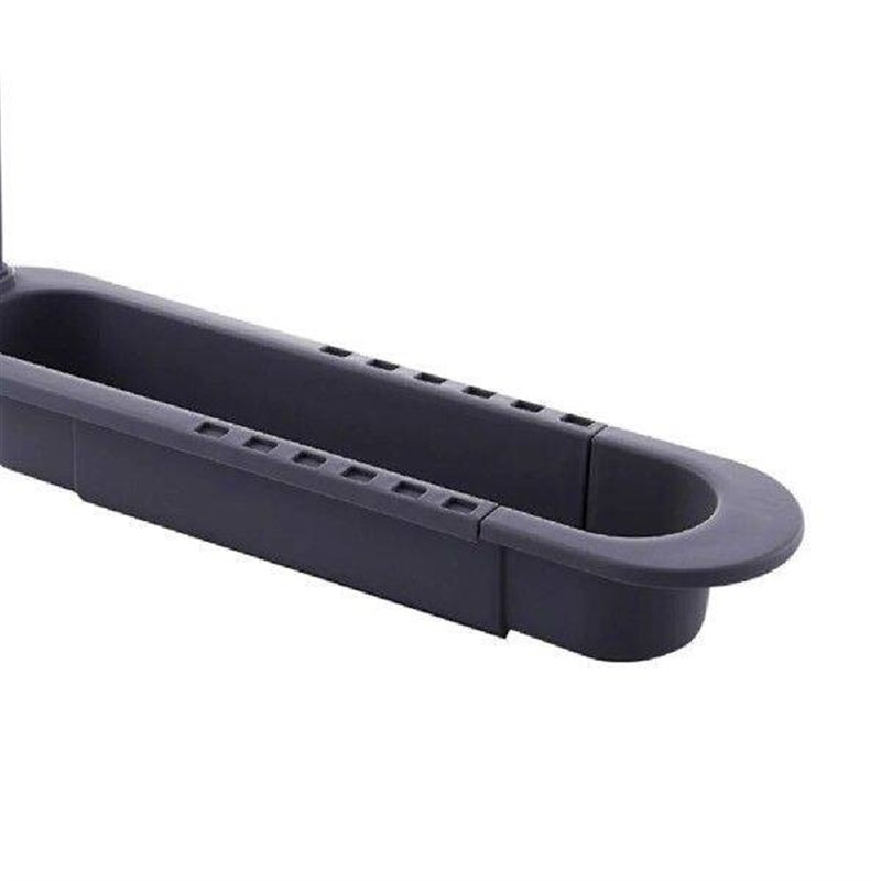 Telescopic Soap Sponge Drain Rack Adjustable Sponge Drainer - 实物图
