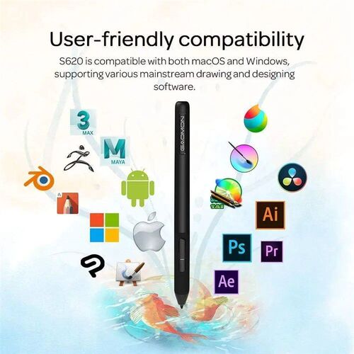 Gaomon S620 Graphics Tablet 6.5*4 Inch Small Drawing Digital