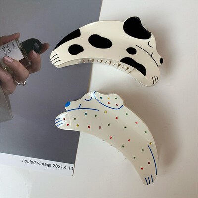 New Design Lovely Color Rhinestones Dog Dalmatian Animal Hai
