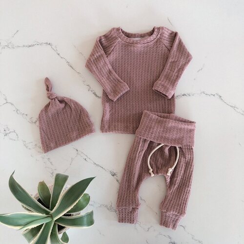 3pcs Infant Newborn Baby Cute Clothes Sets Girls Boys Autumn