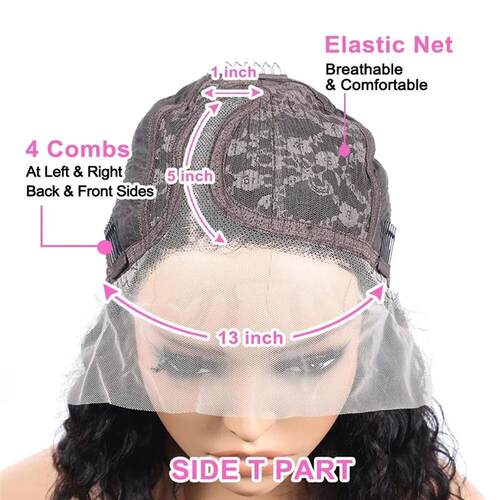 Hot Sale Short BOB Wig T Part Side Part Bob Wigs Lace Fronta